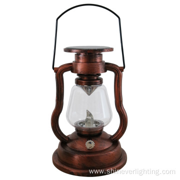 Landscape Garden Light Flame Candle Camping Lamp Lantern